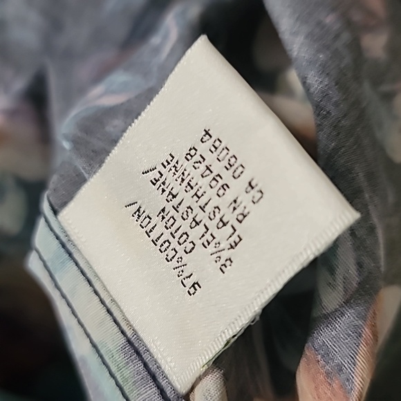 Bugatchi JULIAN Floral Print Shirt Long Sleeve Shirt Shaped Fit - Picture 9 of 10